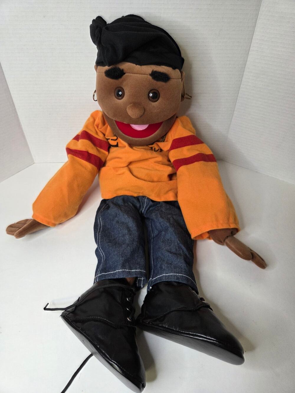 Vintage 2005 Sunny & Co. Funky Boyz Puppet Retro Character Toy